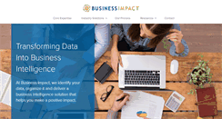 Desktop Screenshot of businessimpactinc.com